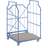 Stapelbox UNIVERSAL-Corlette, fahrbar, Maschen 500x260 mm, LxTxH: 1200 x 1150 x 1850 mm