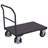 Cărucior marfă cu platformă VARIOfit 1600 x 800 mm, cu mâner din țeavă, cap. port. 1000 kg - Cordes - imagine4