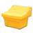 Streugutbehälter, Volumen 50 l, Gelb