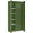 Dílenská skříň s vertikální dělící stěnou, 4 police, 14 zásuvek, v x š x h: 1990x1000x500 mm, barva zelená RAL6011 - Malow