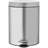 Odpadkový koš, nášlapný ALDA, nerezová ocel matná, objem 5 l - Alda S.A. - obrázek5