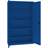 Flügeltürenschrank, HxBx T: 1990 x 1200 x 435 mm, Gehäusefarbe Enzianblau RAL5010 / Türfarbe Enzianblau RAL5010 - Malow