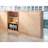 Büroschrank - Schiebetür, H x B x T: 740 x 1200 x 445 mm, Farbe Nussbaum - Nowy Styl Group - Bild2