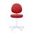 Moderner Bürostuhl SMART mit weissem Gestell ohne Armlehne, Bezugsmaterial Basic - Frabe rot - Nowy Styl Group