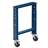 Werkbankfuß mit 2 Lenkräder 125 mm mit Feststeller, Höhe verstalbar 660-1025 mm, dunkelblau RAL5010 - Polak CZ, s.r.o.