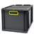 Eurobox CYCLE mit Auflagedeckel, 600x400x320 mm,  Farbe anthrazit-gelb