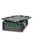 Euro přepravka CYCLE s nasazovacím víkem, 400x300x120 mm, barva antracit-zelená - obrázek5