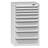 Werkzeugschrank mit Schubladen, 9 x Schublade, H x B x T: 1215 x 731 x 780 mm, Farbe lichtgrau RAL7035 - Polak CZ, s.r.o.