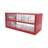 Schubladenmagazin 306 x 155 x 147mm, Farbe rot, 3 Schubladen