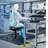 Antistatischer Arbeitsstuhl ESD NEON, Skintec-Bezug, schwarz/orange - BIMOS - Bild5