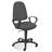 Bürodrehstuhl PEGAZ, ergonomisch, mit Armlehnen, Fußkreuz aus Nylon, Bezugsmaterial Basic - hellgrau - Nowy Styl Group