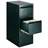 Cartotecă - dulap arhivare registratură - pentru format  A4, 3 sertare, HxLxl: 1000x415x630 mm, neagră RAL9005 - Malow