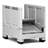 BigBox klappbar aus Polyethylen, mit Lüftungsschlitzen, 1200 x 800 x 1000 mm, mit Füßen - Bild2