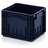 R-KLT-4329 Behälter, 400 x 300 x 280 mm, Blau RAL 5003. - Bild2