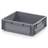 Eurobehälter geschlossen, grau, 400 x 300 x 120 mm