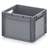 Eurobehälter geschlossen, grau, 400 x 300 x 270 mm