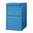 Cartotecă - dulap arhivare registratură - pentru format  A4, 2 sertare, HxLxl: 715x415x630 mm, albastru RAL5010 - Malow