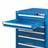 Werkbank, Buche Massiv-Arbeitsplatte 1500 x 700 mm, 3 x Schubladen, Farbe blau RAL5012 - Polak CZ, s.r.o. - Bild9