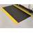 Industrie-Arbeitsplatzmatte Orthomat, Laufender Meter 0,9 x lm, Schwarz mit gelbem Rand, Tränenblechoptik - COBA Europe GmbH - Bild2