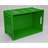 Kunststoff-Stapelbehälter Euro300, 600 x 400 x 300 mm, Wände geschlossen, Farbe grün. - Bild3