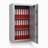 Dulap rezistent la incendiu tip seif, nivel de securitate S2, ușă batantă, Hxl: 1250 x 700 mm