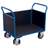 Plattformwagen VARIOfit mit 3 hohen Wänden, 1600 x 800 mm, Tragfähigkeit 1000 kg - Cordes