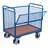 Drahtkastenwagen VARIOfit, Längswand aufklappbar, 1200x800 mm, Tragfähigkeit 500 kg - Cordes