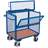 Drahtkastenwagen VARIOfit mit Deckel, 1200x800 mm, Tragfähigkeit 500 kg - Cordes