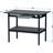 Lehký montážní stůl 1180x780 mm, se sklopnou pracovní deskou, zásuvkou a odkládací polici, barva antracit - obrázek2