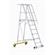 Scară mobilă pliabilă cu podest platformă