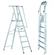 Plattformleiter mit Handlauf