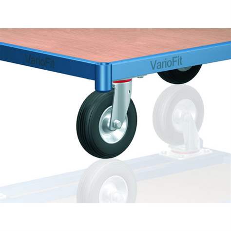 Lufträder 150 mm - Mehrpreis für 1 Satz = 4 Stück, Tragfähigkeit gesamt 150 kg - Muss mit Wagen bestellt werden! - Cordes - Bild2