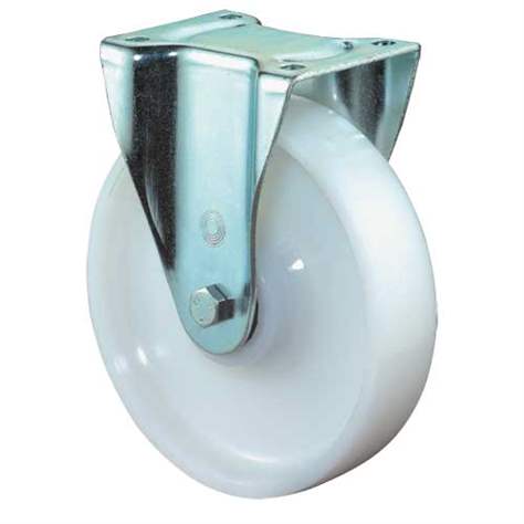 Transport-Bockrolle L6, Kunststoffrad, Durchm. 250 mm, Traglast 1400 kg