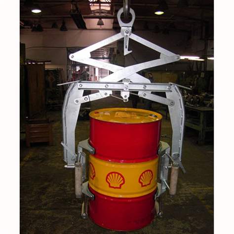 Drehbare Fass-Zangen, Traglast 500 kg