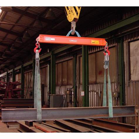 Einfache Krantraverse, Traglast 2000 kg, Hakenabstand 1000 mm
