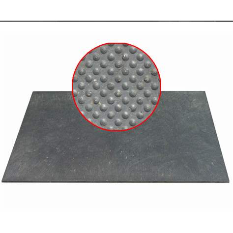 Bodenplatte aus Recycling-PVC 1200 x 800 x 12 mm, geschlossen, feine Struktur (Kugelmuster)