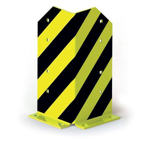 Cadru de protecție din oțel pentru colț, varianta constructivă în formă ”L” - META Skladovací technika