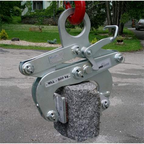 Scherengreifer für Blöcke 250 - 500 mm, Tragfähigkeit 500 kg