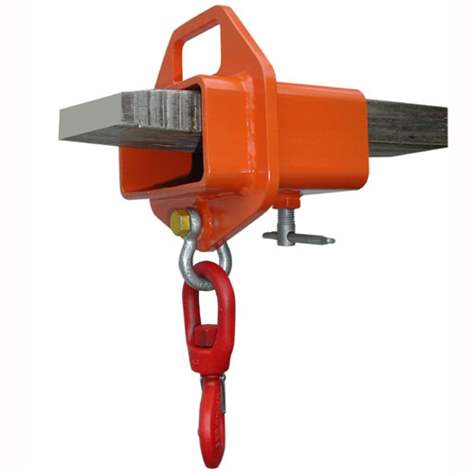 Gabelstapler-Lasthaken für eine Gabelzinke, Tragfähigkeit 2000 kg