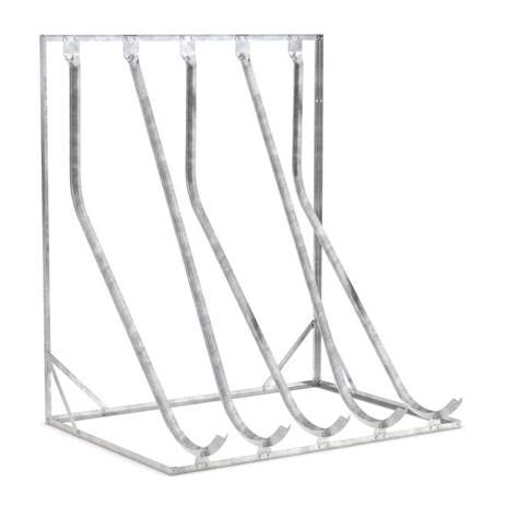 Fahrradständer zur schräghohen Einstellung, 5 Parkplätze, einseitig - WSM - Walter Solbach Metallbau GmbH