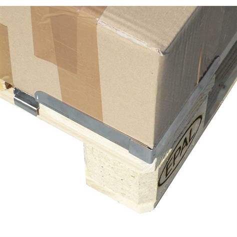 Metall-Gleitschutzecken für EUR-Paletten, VE 4 Stück - Bild2
