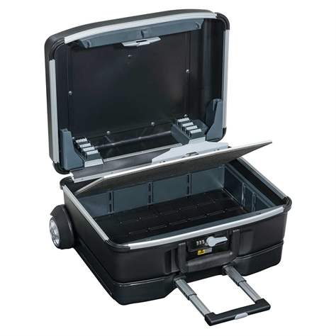 Kufor na náradie Professional, plastový, čierny, 540x405x270 mm, model 1 (základný)