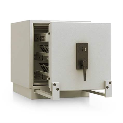 Datensicherungsschrank, Klasse S60DIS und S2, Außen: 635 x 540 x 755mm, Gewicht 225kg,