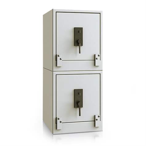 Datensicherungsschrank, Klasse S60DIS und S2, Doppel-Box, Außen: 1270 x 540 x 620mm, Gewicht 400kg, - Bild2