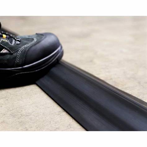 Kabelbrücke, Länge 3 m, Kabeldurchführung 23 mm, Schwarz - COBA Europe GmbH - Bild2