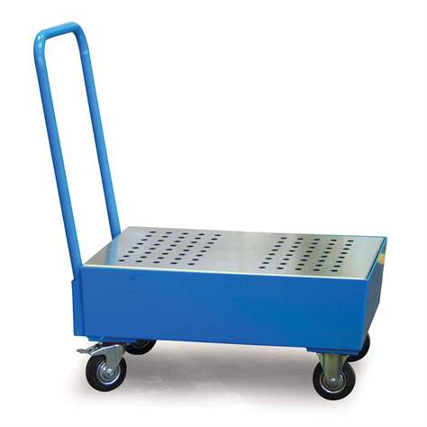 Pojízdná záchytná vana, záchytný objem 61 l, dxšxv: 800x500x355 mm