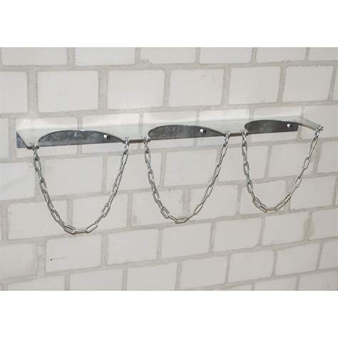 Wandhalterungen für 3 Gasflashen mit 230 mm Durchmesser, feuerverzinkt - Bauer GmbH