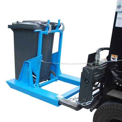 Mülltonnenkipper zur Entleerung und Reinigung von 240-l-Mülltonnen - Bauer GmbH - Bild3