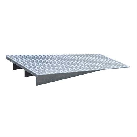 Nájezdová rampa, pro podlahovou záchytnou vanu, d x š x v: 500x1120x123 mm - Bauer GmbH