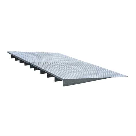 Auffahrrampe, für Bodenschutzwanne, LxBxH: 2000x1120x123 mm - Bauer GmbH